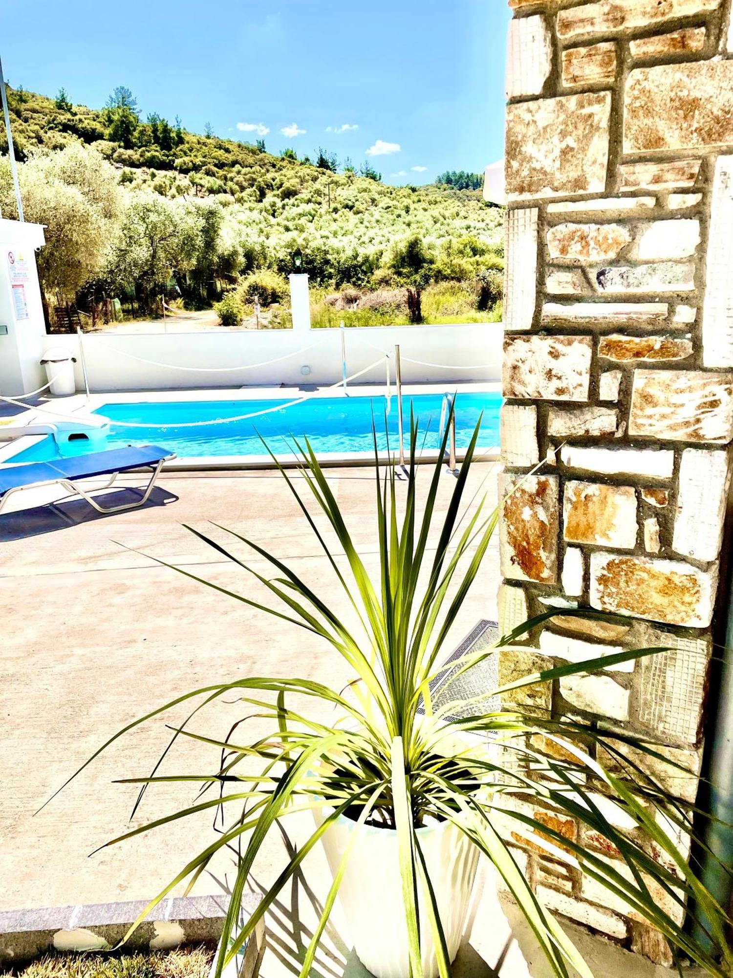 Green Memories Skala Sotiros Exterior foto
